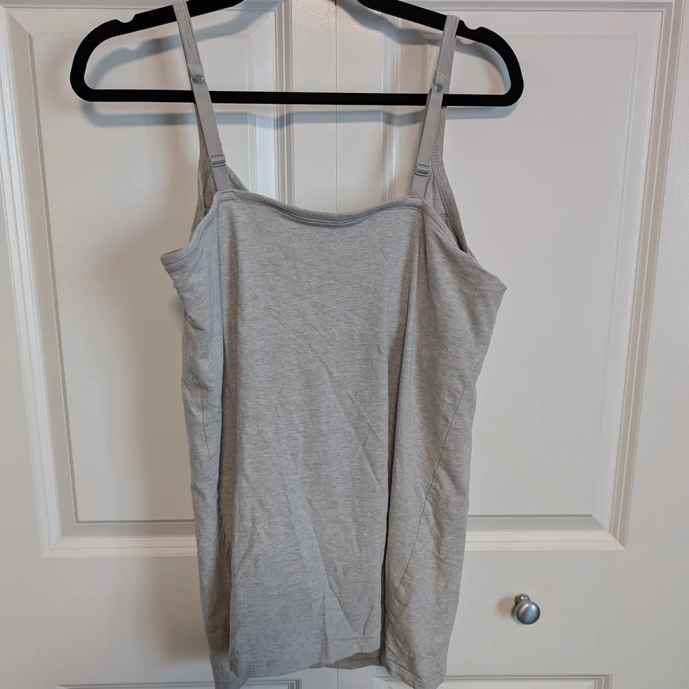 Duluth Trading Co Cream Fitted Camisole Top - Picture 3 of 3